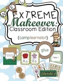Camping Classroom Decor Bundle | Printable Camp Theme Labels