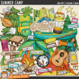 Camping Clip Art: Summer Camp