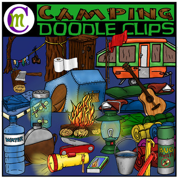 Preview of Camping Clipart
