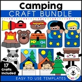 Camping Crafts Bundle Camping Theme Day Activities Classro