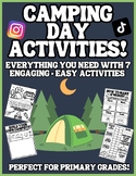 Camping Day Activities for Primary Grades