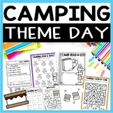 Camping Day Activities with Craft and Writing - Camping Th