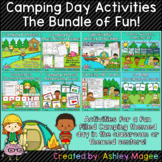 Camping Day Fun Bundle! - 8 Camping Themed Activities and more!