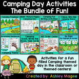 Camping Day Fun Bundle! - 8 Camping Themed Activities Cent