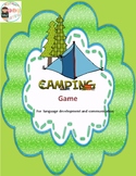 Camping Dice Literacy Board Game