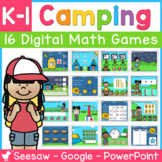 Digital End of the School Year Summer Camp Math Centers | 