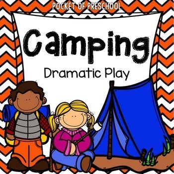 Preview of Camping Dramatic Play