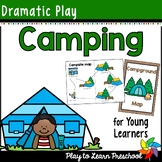 Camping Summer Dramatic Play Printables for Preschool PreK