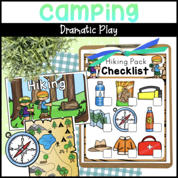 Preview of Camping Dramatic Play