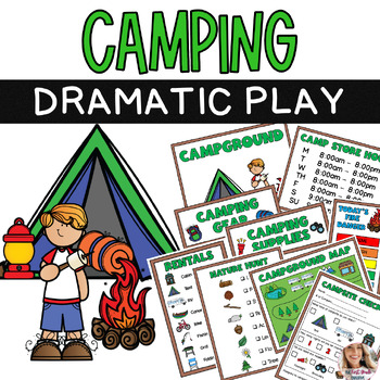 Camping dramatic play