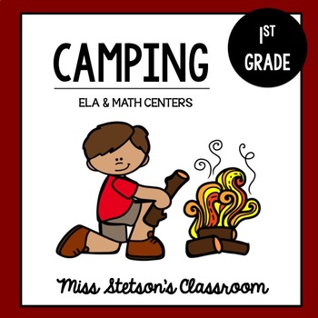 Preview of Camping - ELA & Math First Grade