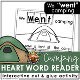 Camping Emergent Reader | End of the Year