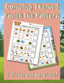 Camping Finish The Pattern Activity]Summer Fun Center for 