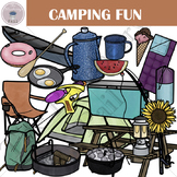 Camping Fun Clipart Set