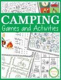 Camping Games and Activities - Camping Week, Camp Theme