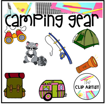 Camping Gear Clip Art