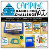 Camping Hands-On Challenge Kit | Morning Work | Indoor Rec