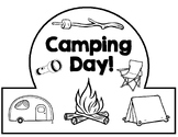 Camping Hats Crowns Headbands Tent Theme Day