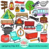 Camping Items Clip Art