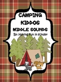 Camping Kiddos Middle Sounds - A Camping Themed Activity
