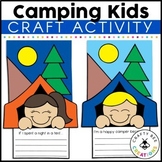 Camping Tent Craft Theme Day Classroom Bulletin Board Acti