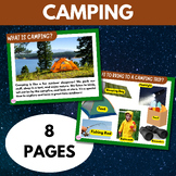 Camping Learning Cards