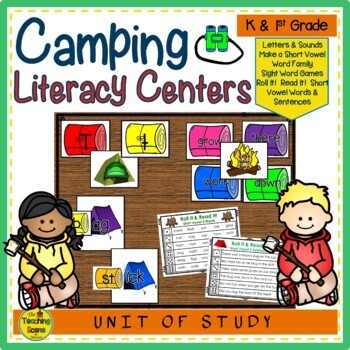 Teacher Made Literacy Center Learning Resource Consonants & Vowels Game 
