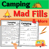 Camping Mad Fills Writing Prompt Trivia Activity No Prep C
