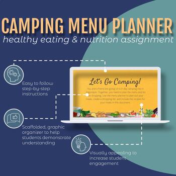 Preview of Camping Menu Planner: Nutrition Assignment