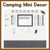 Camping Mini Decor Set - Distance Learning