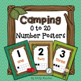 Camping Number Posters 1-20