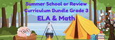 Camping/Outdoors Summer School or Review Lesson Plans Bund