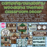 Camping, Outdoors, Woodland Themed Classroom Decor! Jobs, 