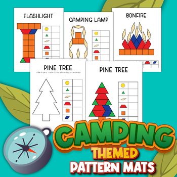 Preview of Camping Pattern Blocks