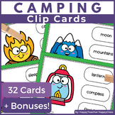 Camping Phonics Center for 1st Grade - Camping Vocabulary 