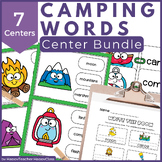 Camping Phonics Centers for 1st Grade - Camp Spelling Game