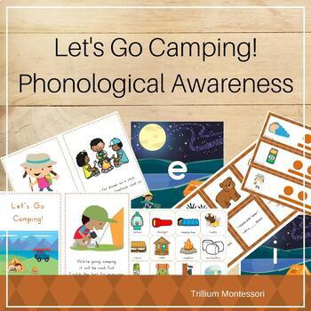 Preview of Let's Go Camping! Phonological and Phonemic Awareness Activities