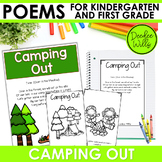Camping Poem for Kindergarten & 1st Grade Poetry Activitie