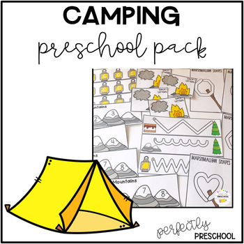 Camping Preschool Pack by Perfectly Preschool | Teachers Pay Teachers