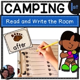 Camping Read and Write the Room First Grade Sight Words