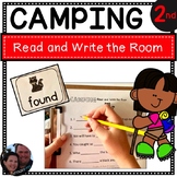 Camping Read and Write the Room Second Grade Sight Words
