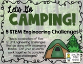 Camping STEM Challenges - Engineering Challenges - Set of 5