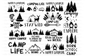 Free Free 153 Camping Life Svg SVG PNG EPS DXF File