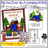 Camping Song! with Literacy & Math Activities