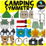 Camping Symmetry Clip Art Set {Educlips Clipart}