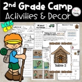 Camping Theme 2nd grade Activities and Decor