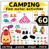 Camping Theme Activities for Preschool and Toddler Summer 
