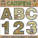 Forest Animals Camping Theme Bulletin Board Letters