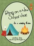 Camping Theme Beginning of the Year Packet