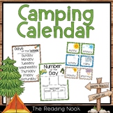 Camping Theme Calendar